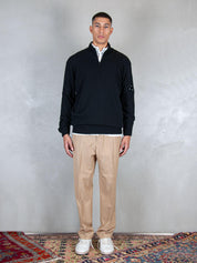 C.P. Company Maglia <BR/>Lambswool half zip KN709A-110149A 999 C.P. company 