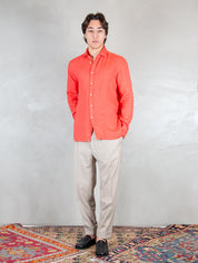 Tintoria Mattei Camicia <BR/>Lino TNP J66-UL1 Tintoria Mattei 