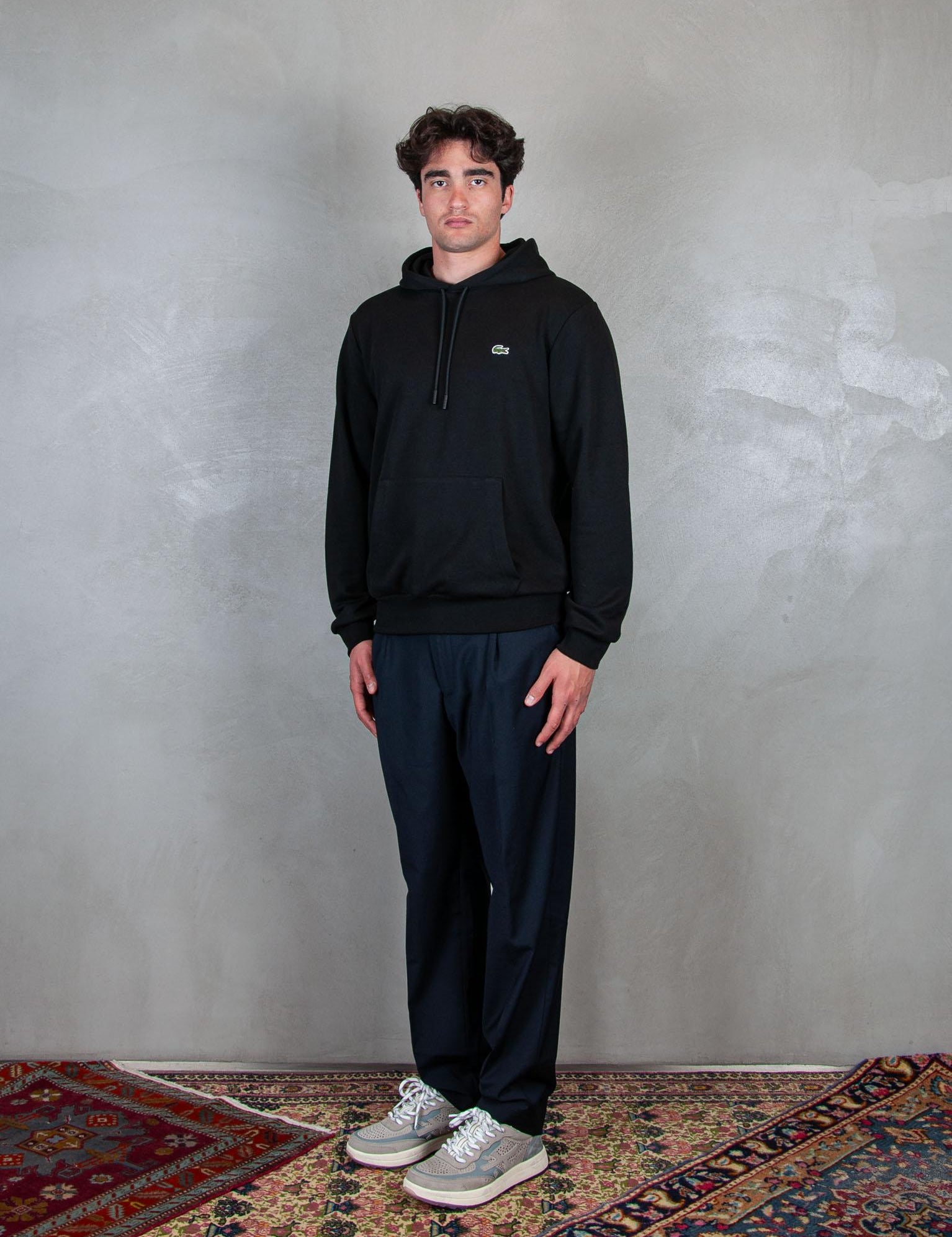 >Felpa cappuccio SH9839 031 Lacoste 