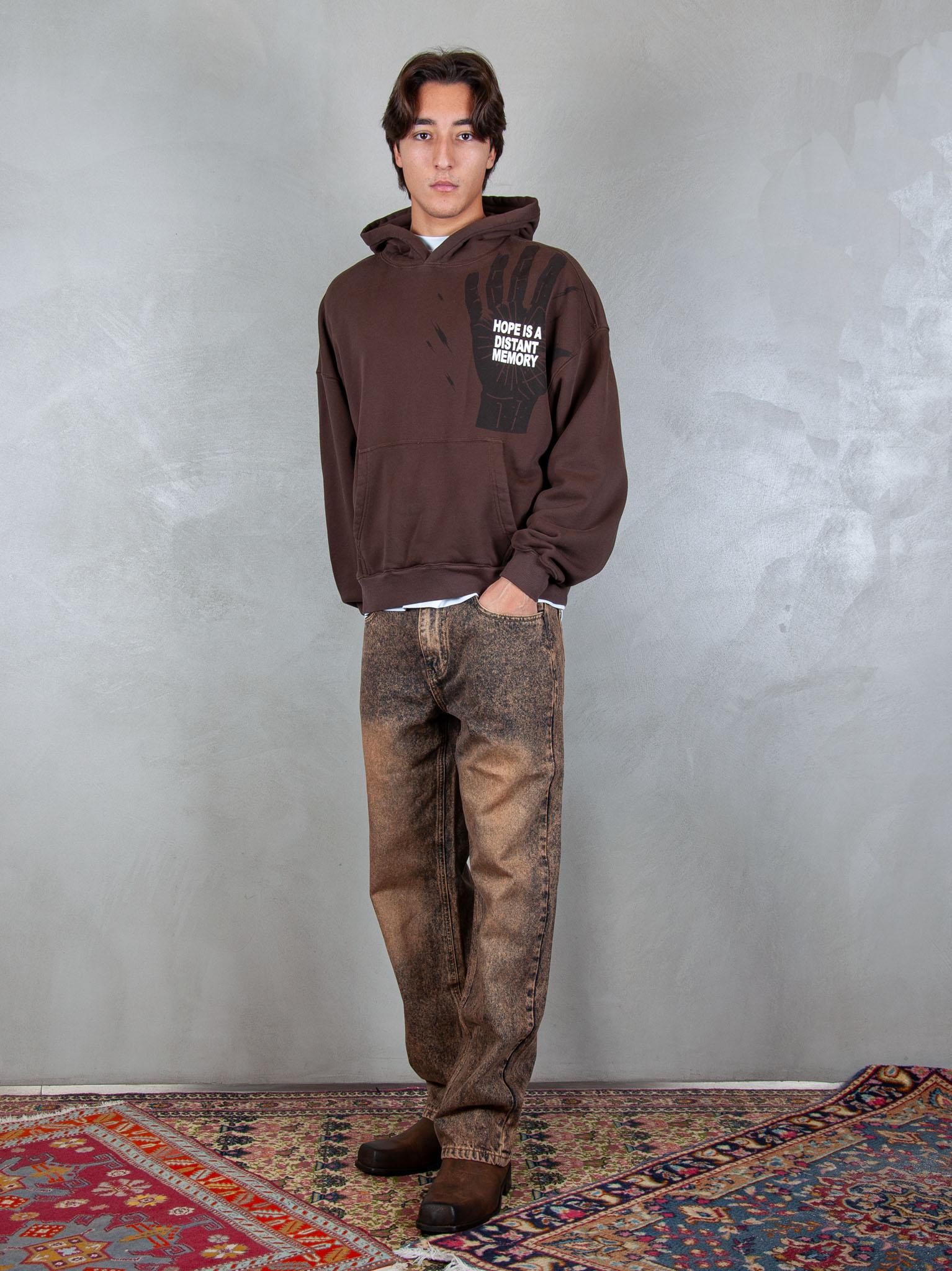 Acupuncuture Felpa Hope Hoodie HOPE HOODIE COFFEE QUARTZ Acupuncture 