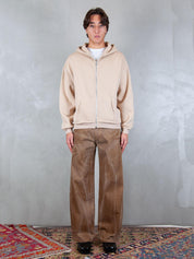 Hi Five Felpa <BR/>UA Zip UA-ZIP AVORIO Hi Five 