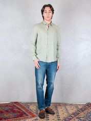 Seinse Camicia <BR/>Lino CE1081 SALVIA Seinse 