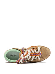 Santha <BR/>Love Park LOVE PARK SUEDE-CASTAGNA Santha 