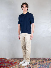 Luigi Gentile Maglia <BR/>Polo Capri Gessata LG1358 90 Luigi Gentile 
