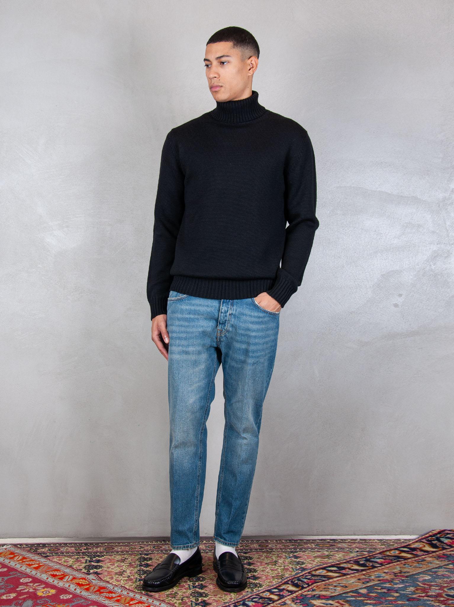 Maglia dolcevita AU3031G 1002 Alpha Studio 