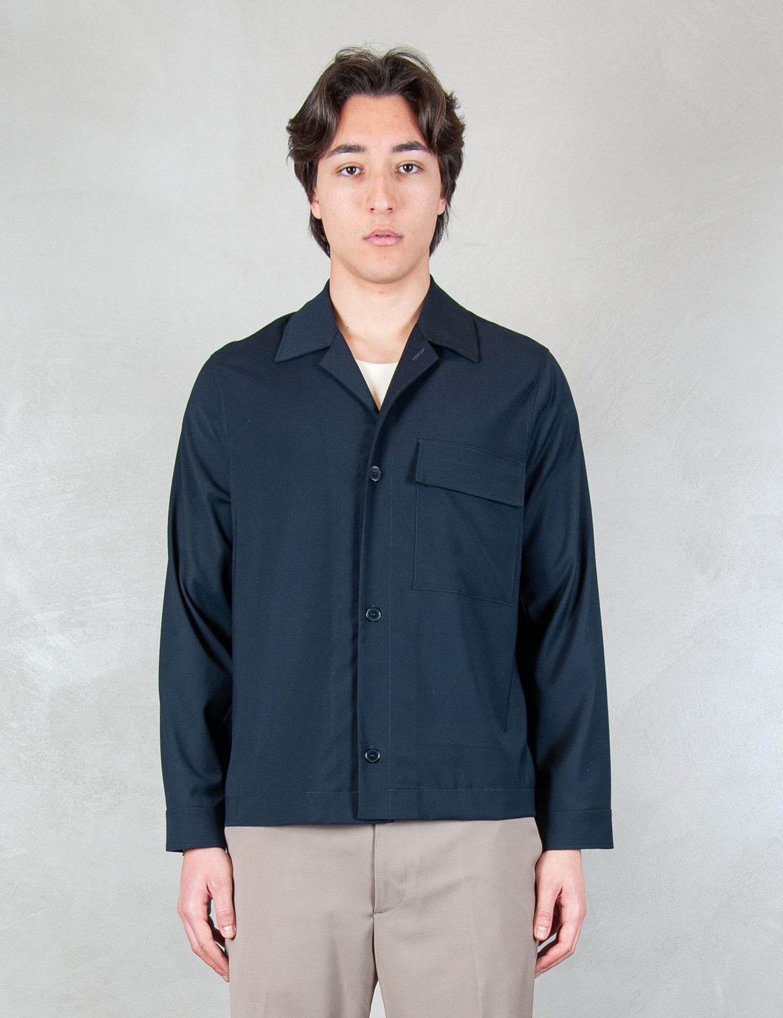 >Overshirt CA3642 BLU I'm Brian 