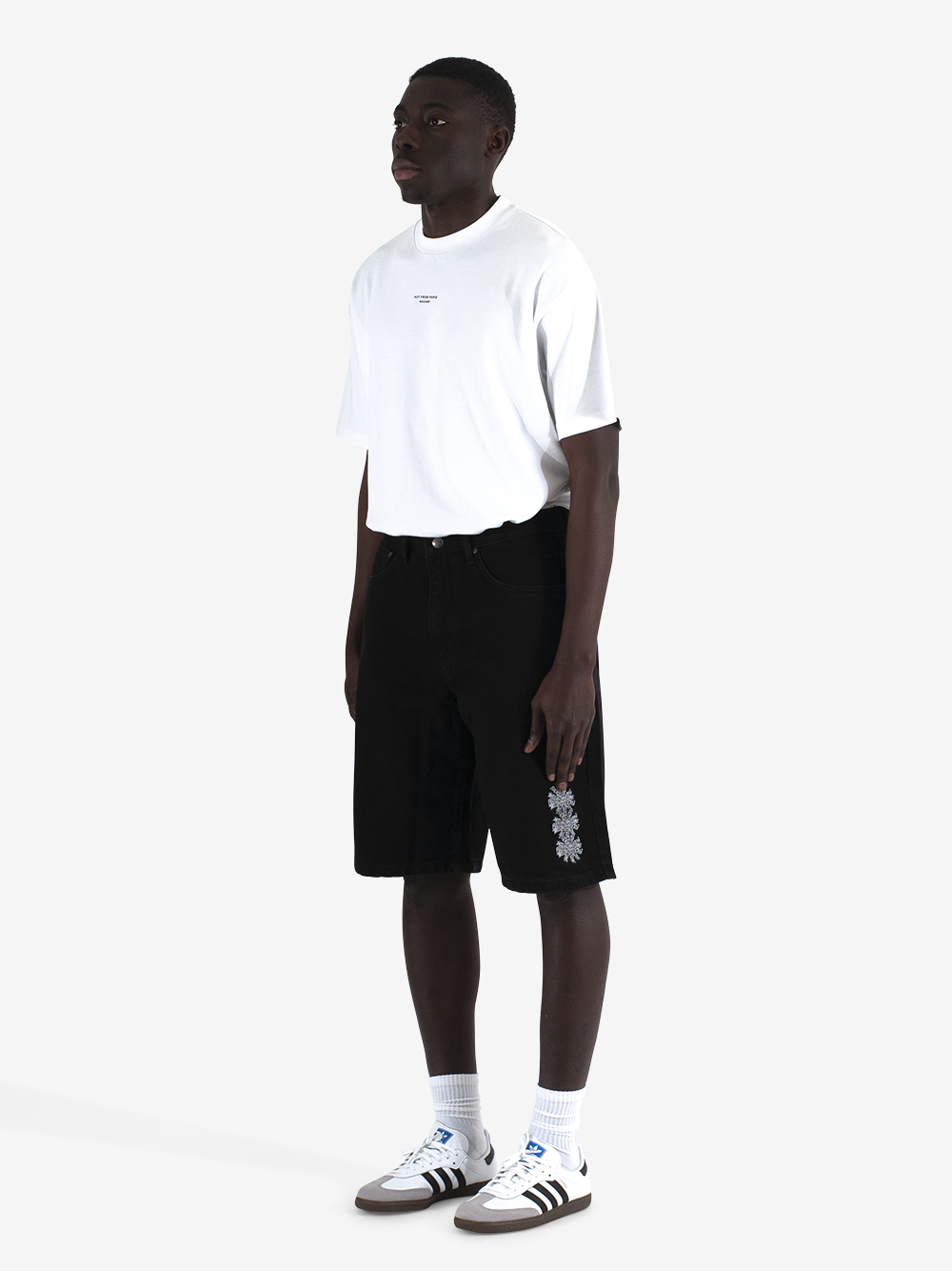 3 Spiral Short 3 SPIRAL SHRT BLACK Fucking Awesome 