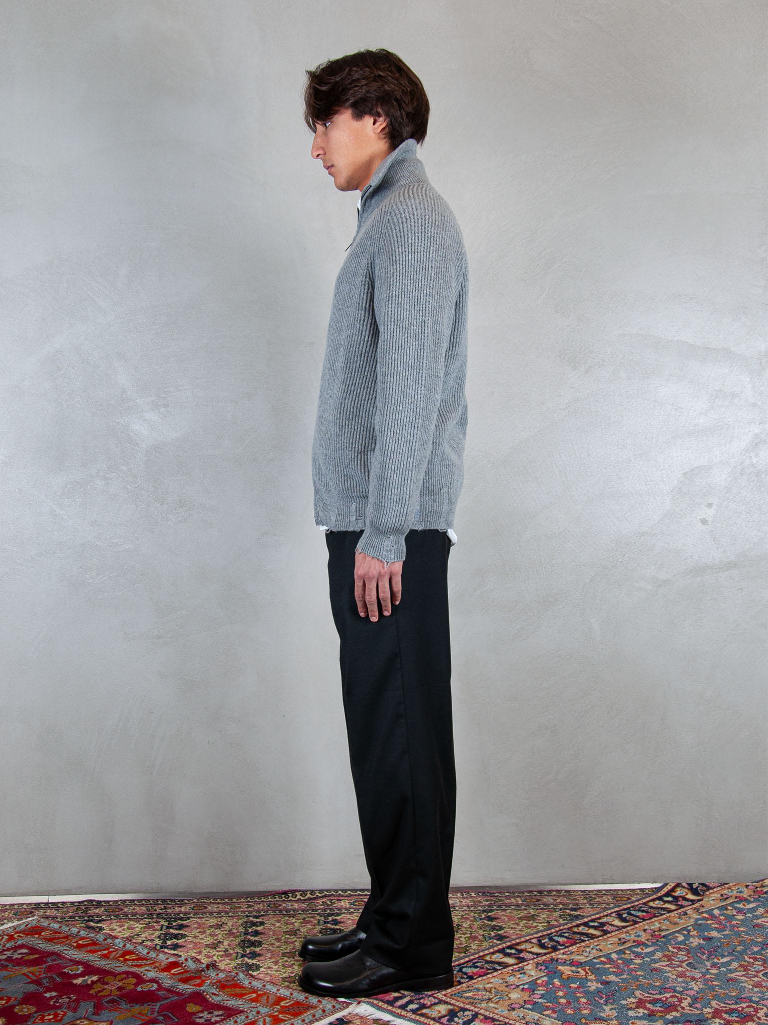 Atomofactory Maglia zip costa inglese FU17 05 Atom Factory 