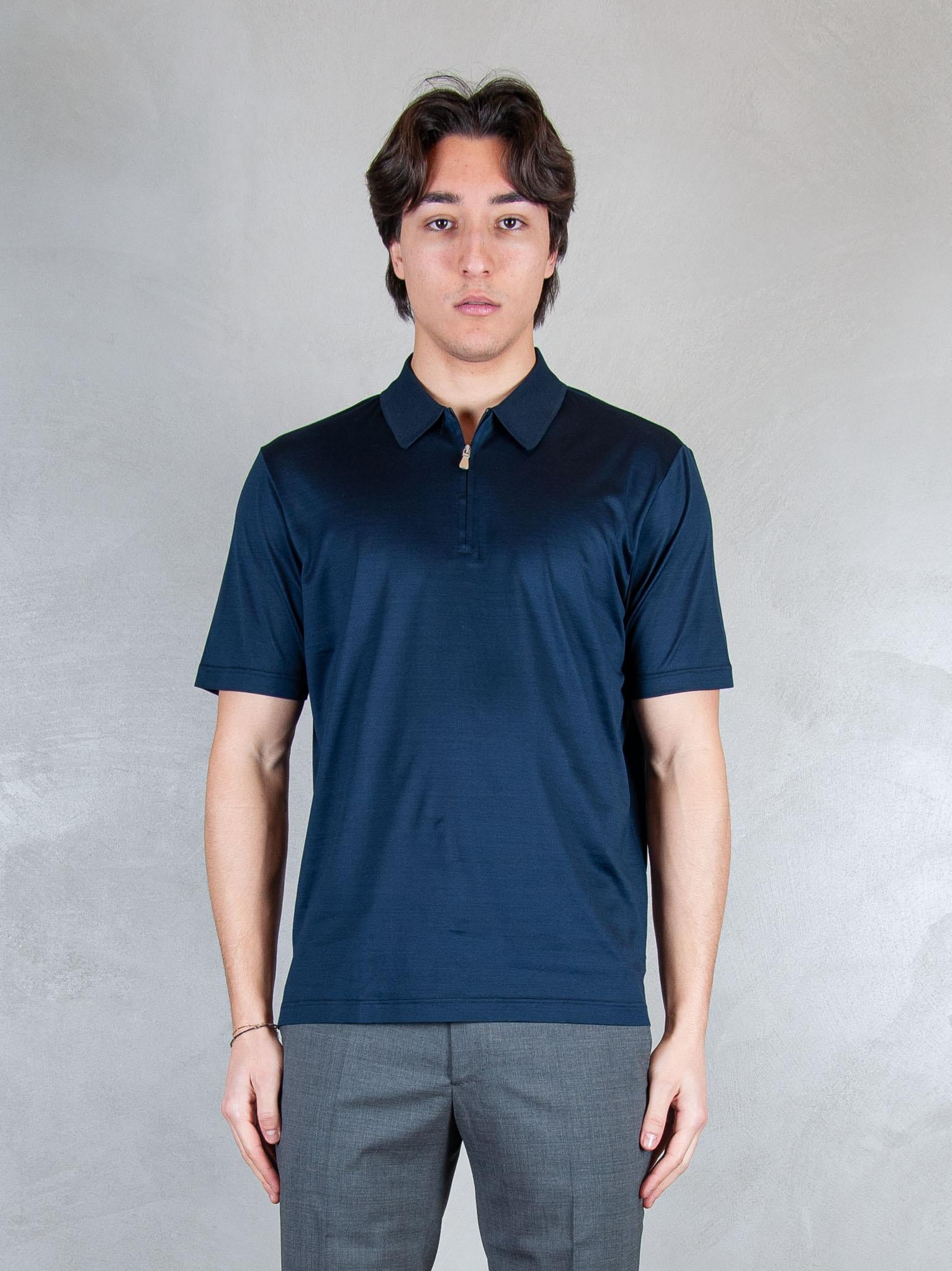 Raphael1966 Polo Zip 60113-74002 598 Raphael - Grnsas 