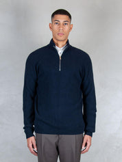 Diana Studio <BR/>Maglia half zip costa inglese DW24M070050 510 Diana Studio 