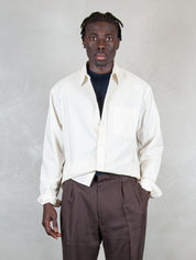 Grifoni Camicia <BR/>Oversize G6AB0035 ABF-CEMENTO Grifoni 