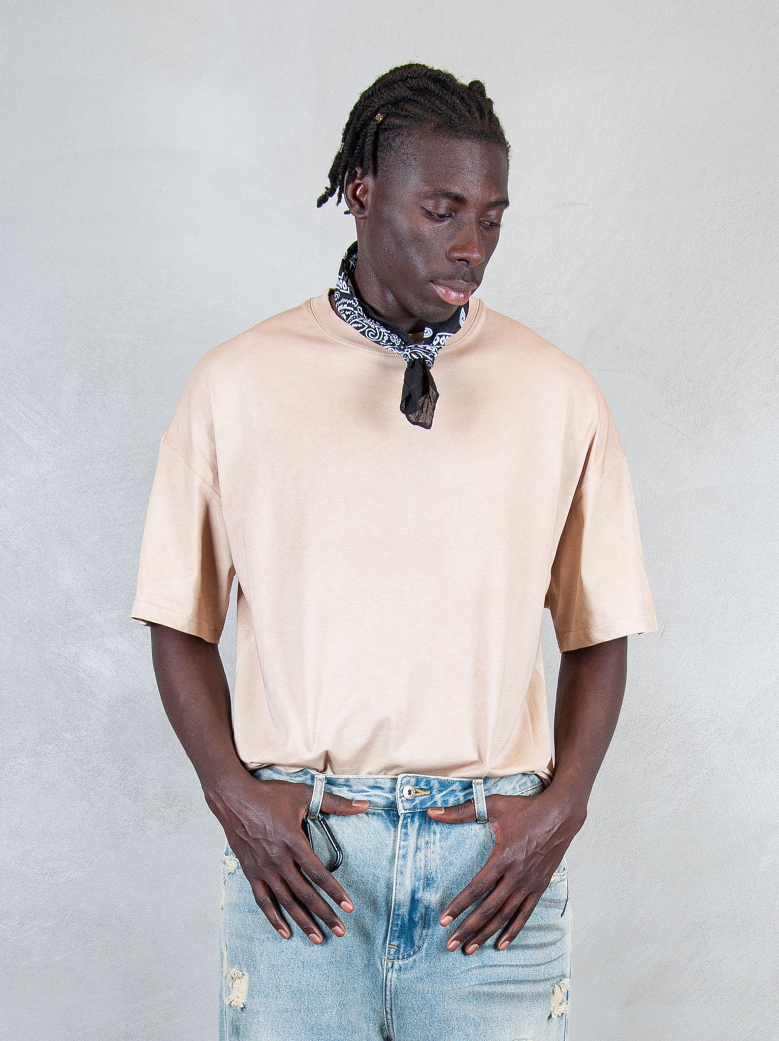 Hi Five Tshirt Vintage Wash Boxy VINTAGE WASH BOXY SAND Hi Five 