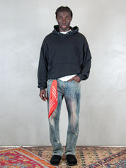 Acupuncture Felpa  <BR/>Studded Anarchy STUDDED ANARCHY WASHED BLACK Acupuncture 