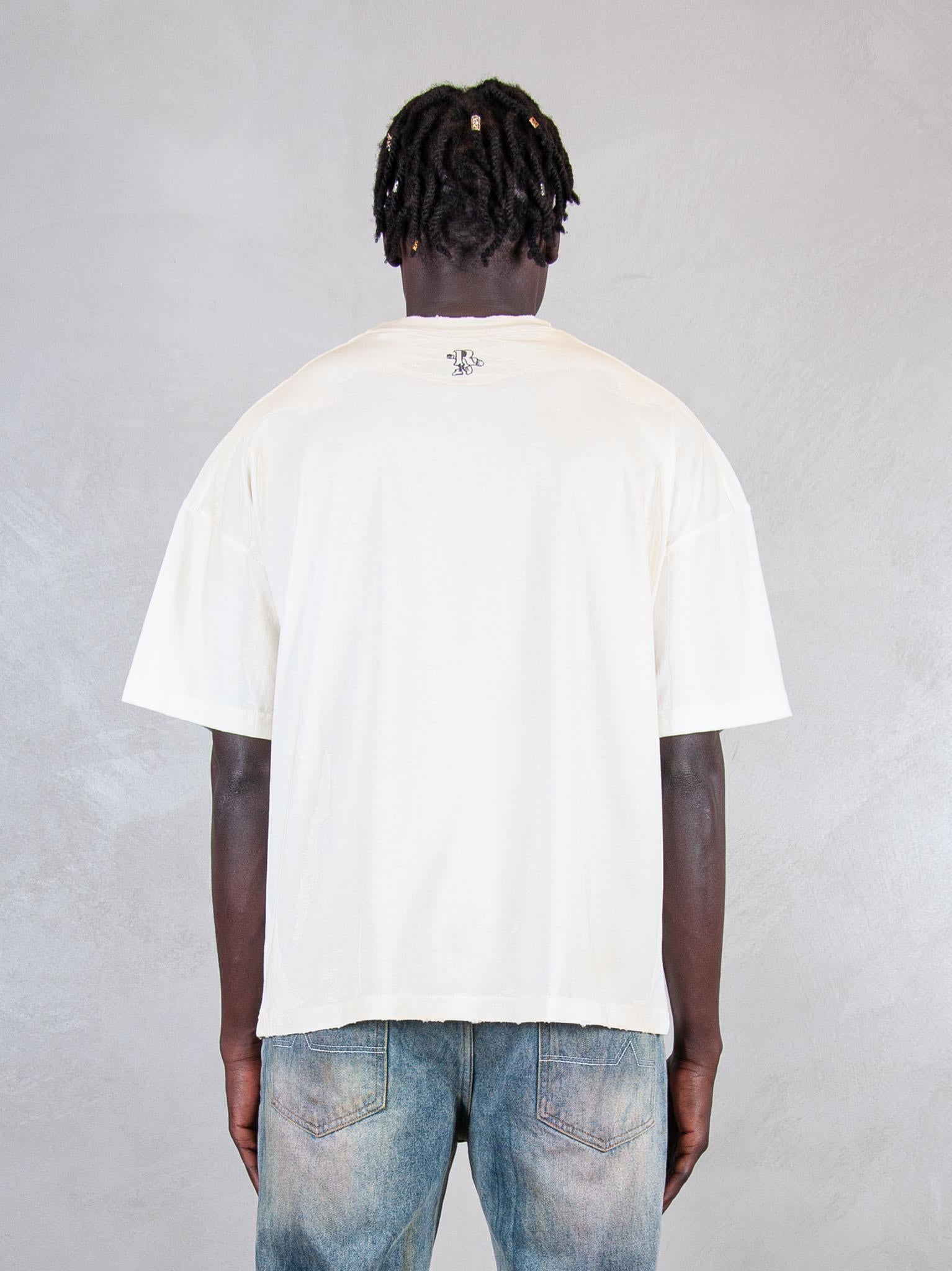 Hi Five Tshirt Vintage Wash Boxy VINTAGE WASH BOXY CREAM Hi Five 