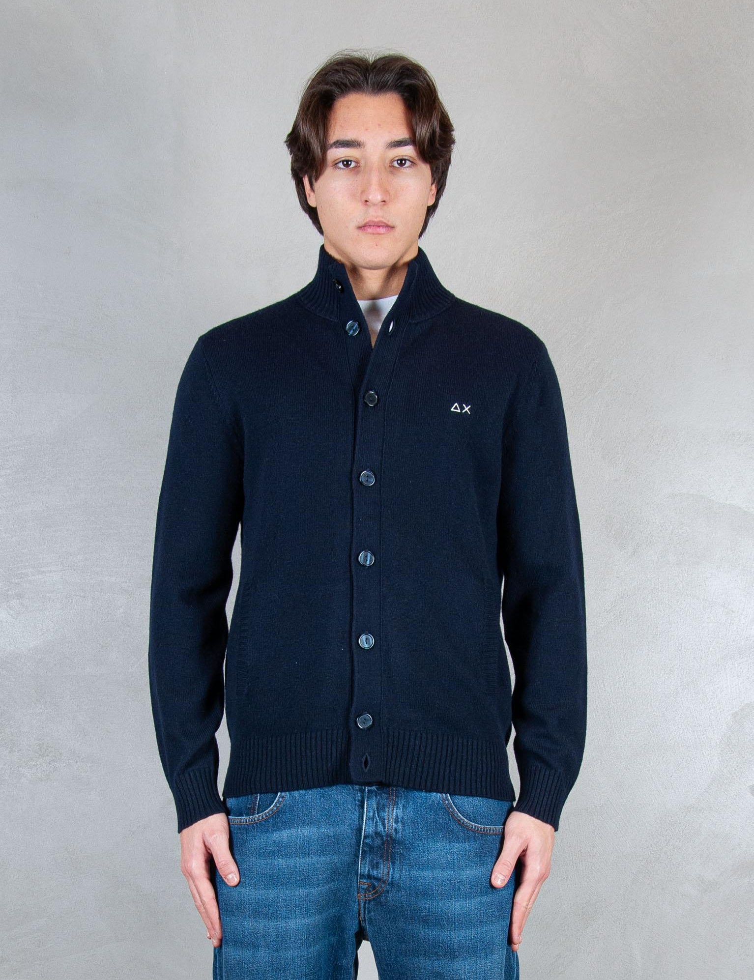 Sun68 Maglia Giubbotto Bottoni K45111 07 Sun68 