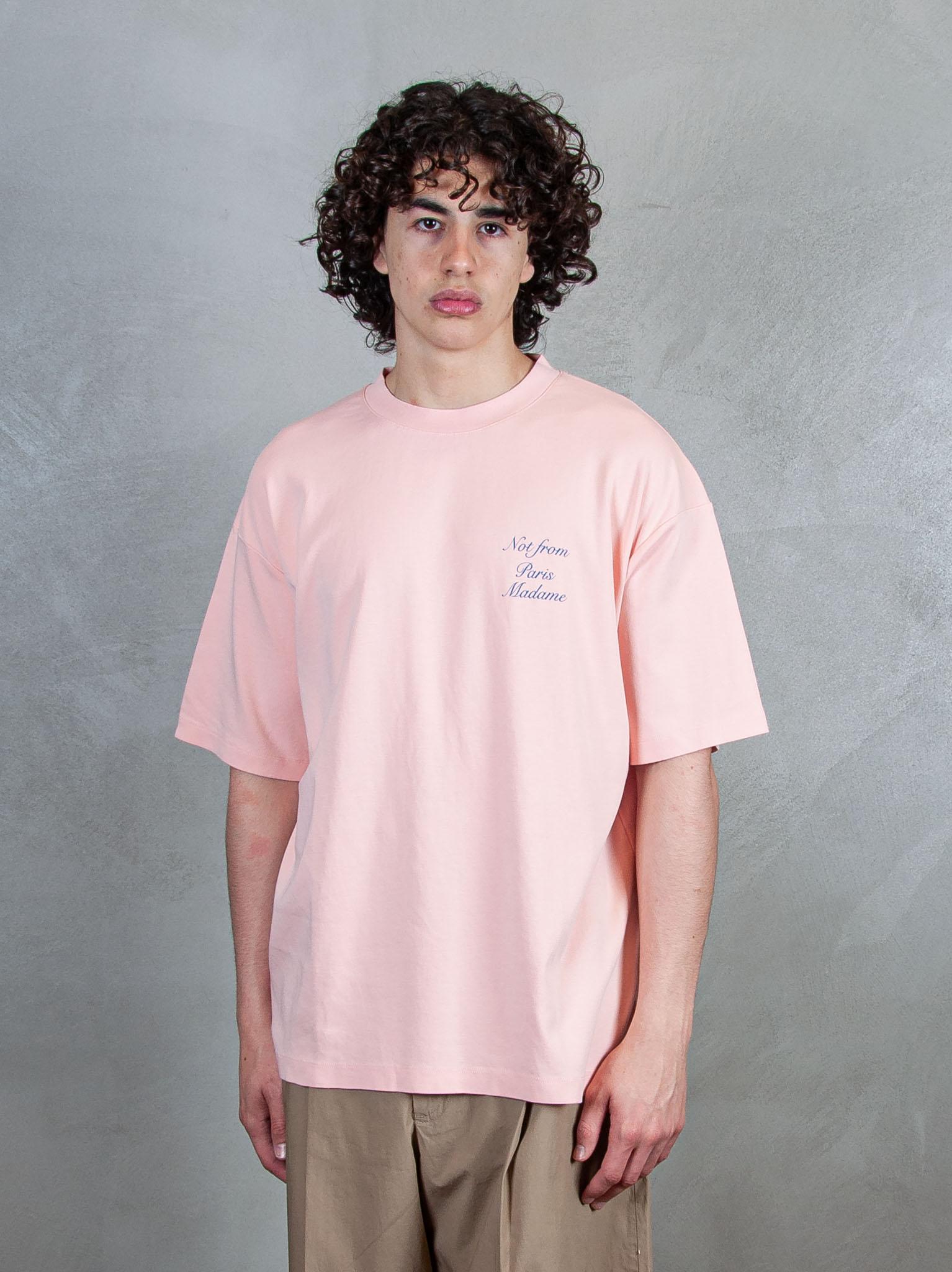 Le T-Shirt Slogan Cursive G-TS209-CO002 LPI Drôle De Monsieur 