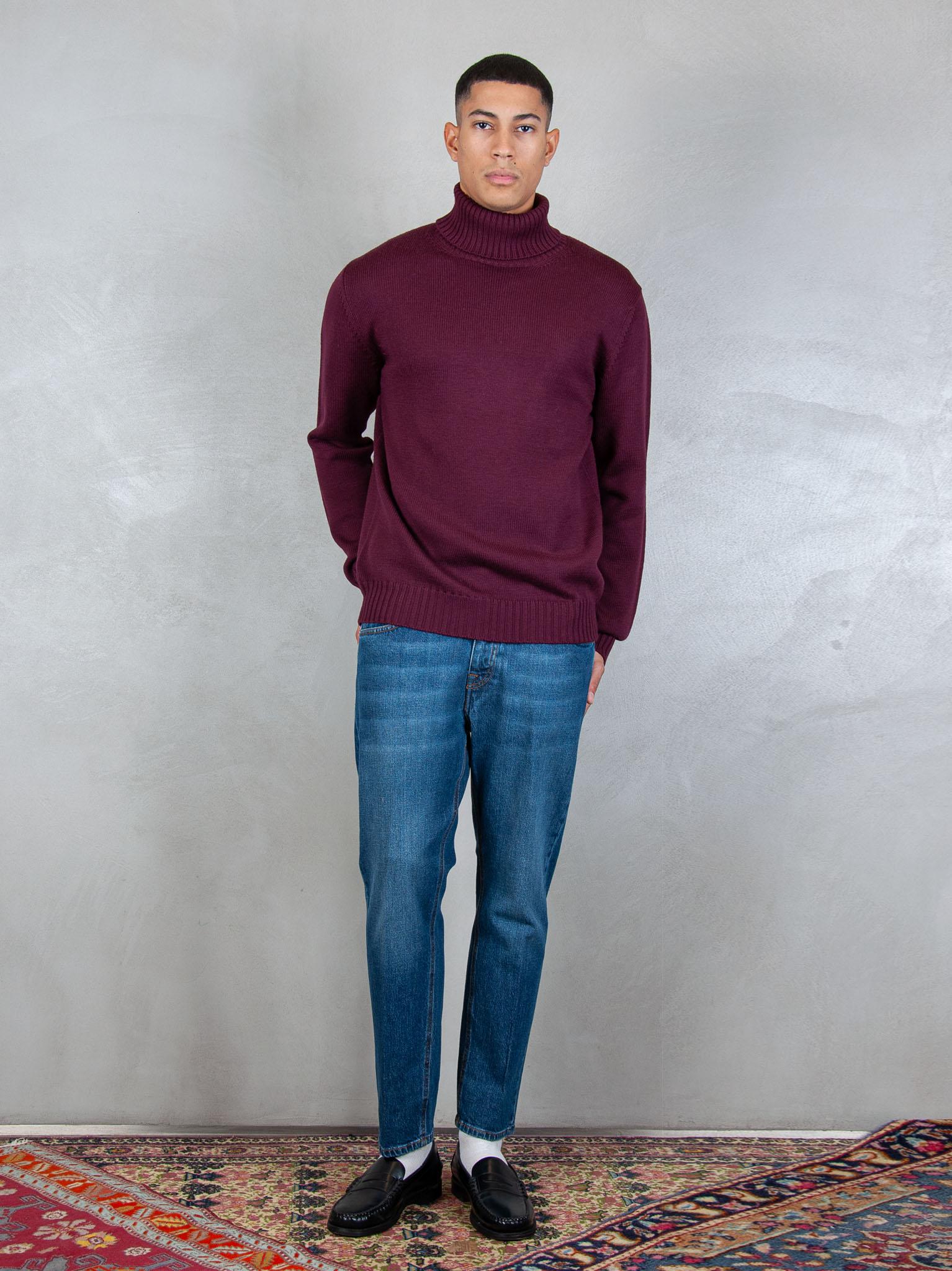 Maglia dolcevita AU3031G 1009 Alpha Studio 