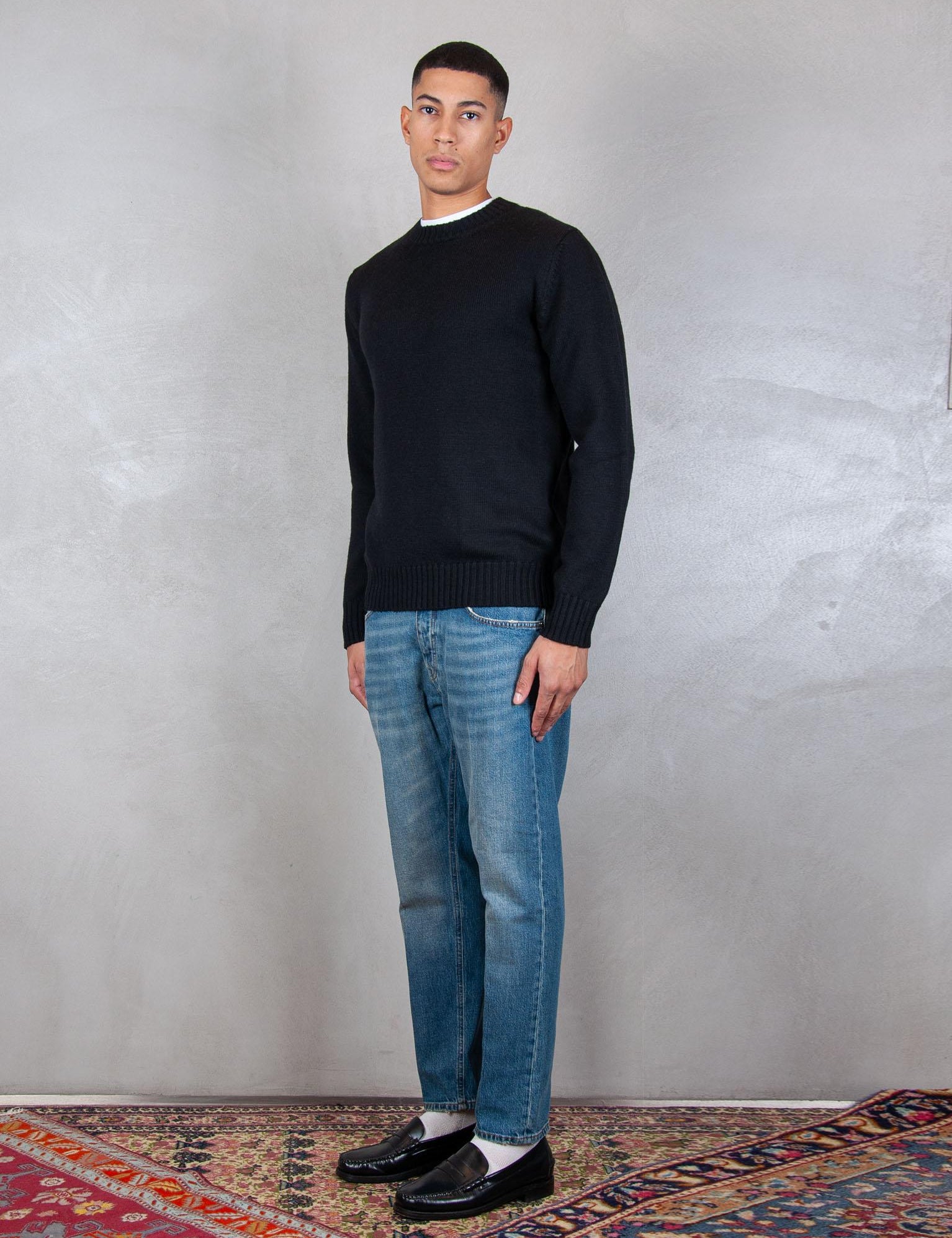 >Maglia girocollo AU3030C 1002 Alpha Studio 