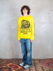 Public Possession t-shirt <BR/>Phantasia Sciencia LS Tee PHANTASIA SCIENCIA EMPIRE YELLOW Public Possession 