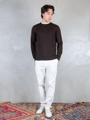 Markup Maglia <BR/>Girocollo MK10001 CACAO MarkUp 