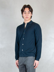 Raphael1966 Maglia <BR/>Camicia Cotone Egiziano DK17039 BLU NOTTE Raphael - Dkt 