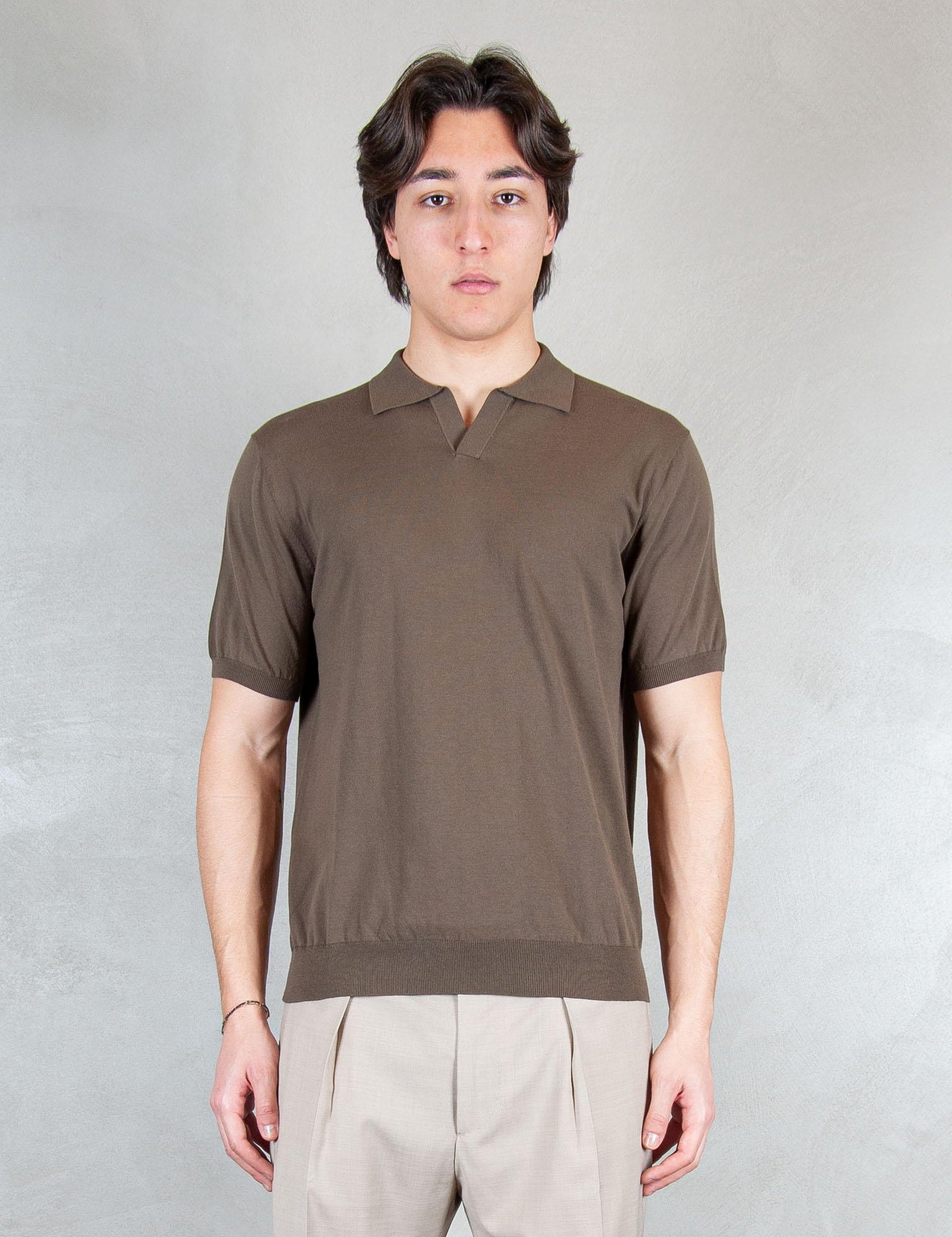 >Polo Capri Cotone Crepe DK17008 MORO Raphael - Dkt 