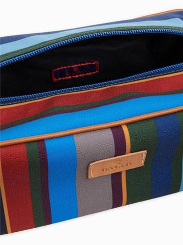 Beauty classico unisex blu righe multicolor AP504532 32648 Gallo 