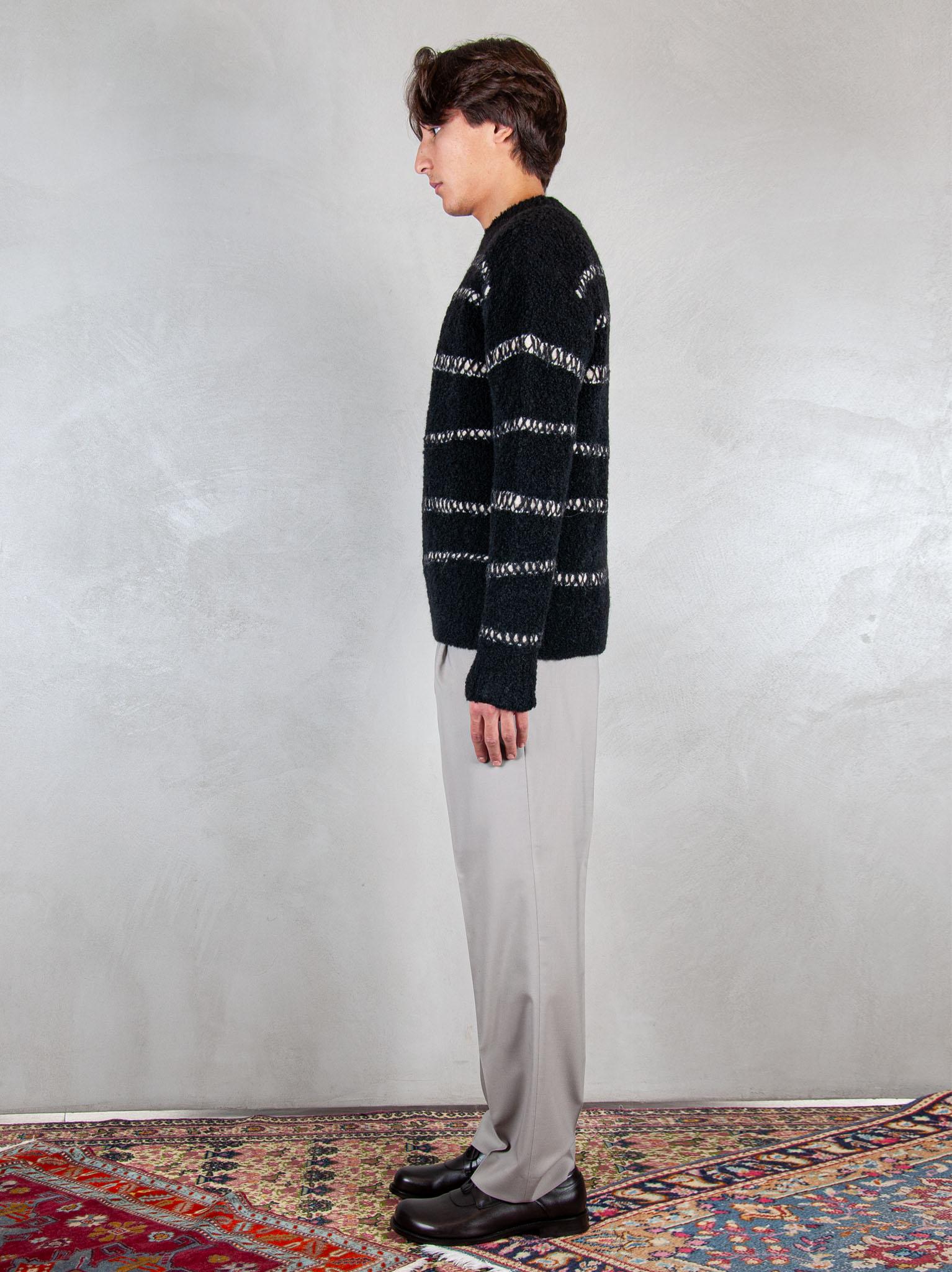 Maglia girocollo jacquard FU46 03 Atom Factory 