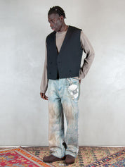 Acupuncture Jeans   <BR/>Punker Denim 2 PUNKER DENIM 2 DENIM BLUE Acupuncture 