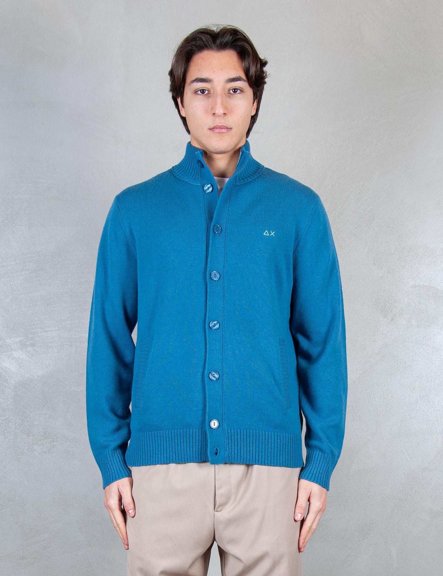 Sun68 Maglia Giubbotto Bottoni K45111 80 Sun68 