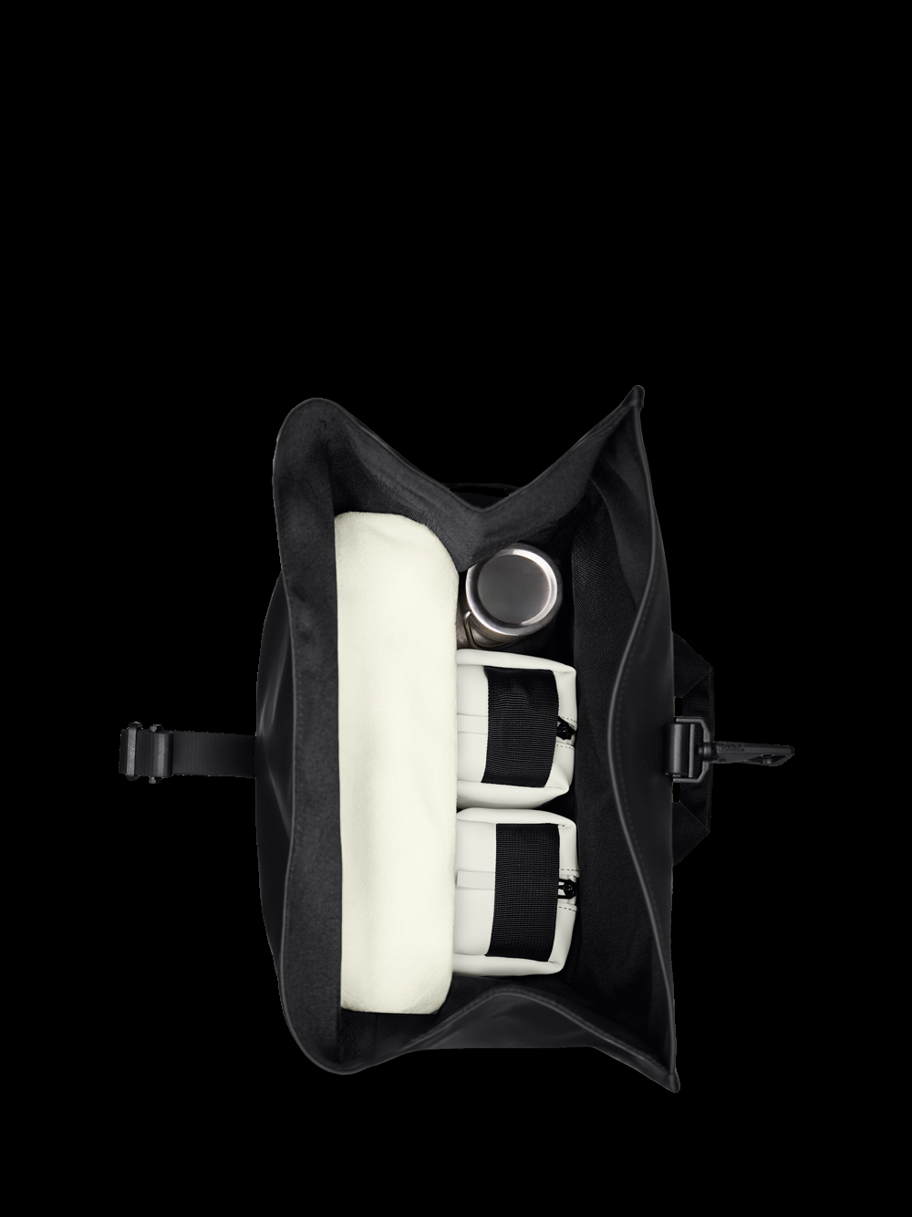  ROLLTOP RCKSCK L BLACK Rains 