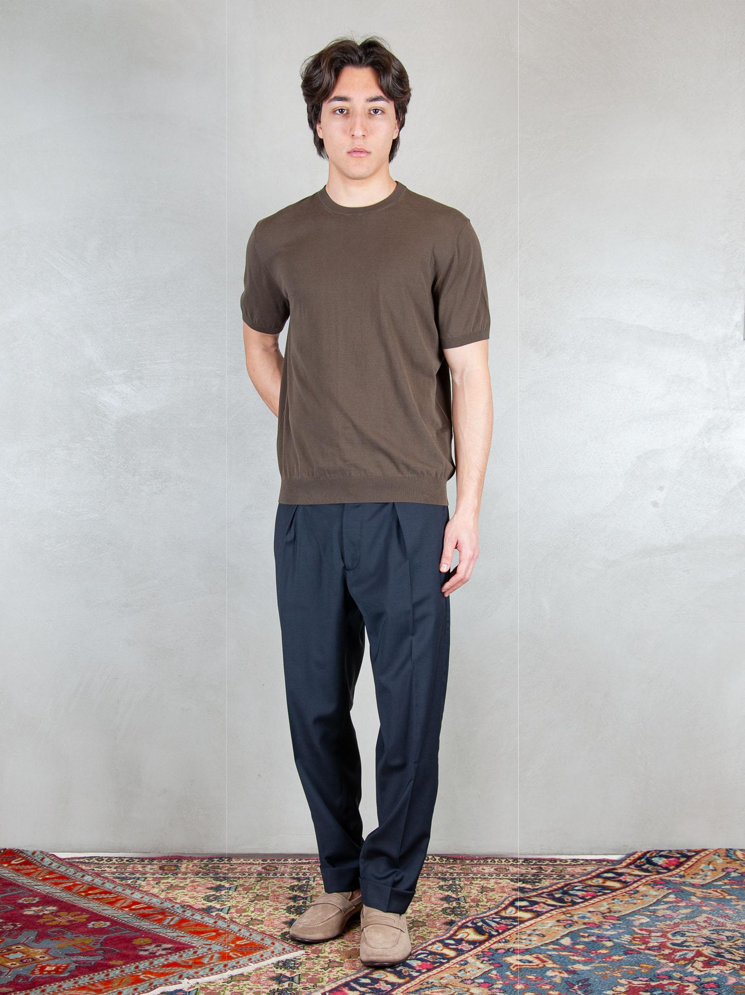Raphael1966 Maglia Tshirt Cotone Crepe DK17003 MORO Raphael - Dkt 