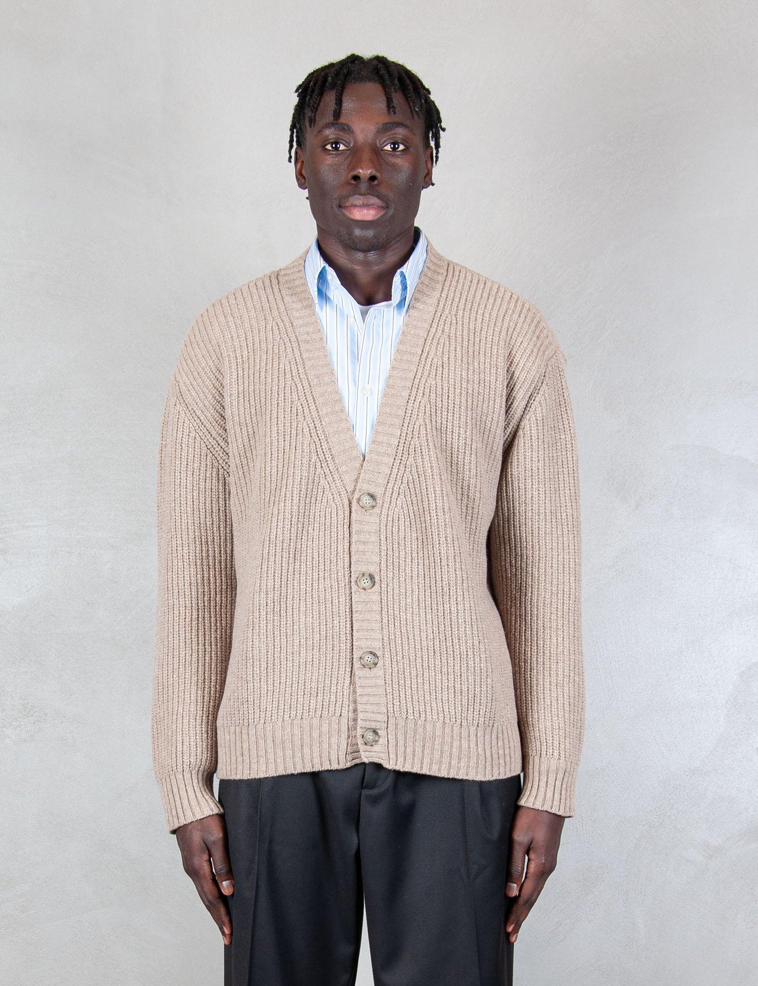 >Toledo cardigan TOLEDO CARDIGAN BEIGE Hi Five 