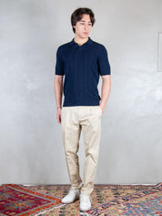 Luigi Gentile Maglia <BR/>Polo Capri Gessata LG1358 90 Luigi Gentile 