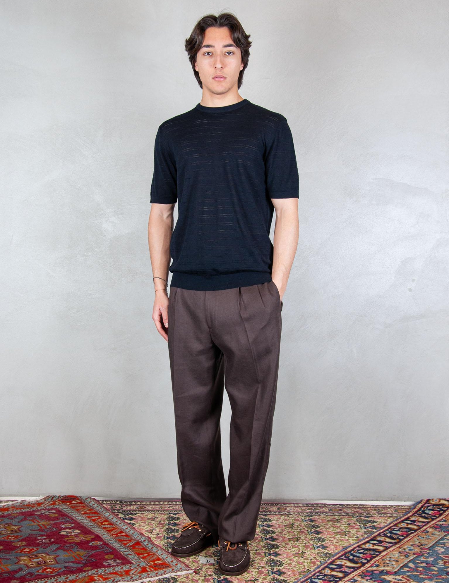 >Traforata ME3260 BLUE NAVY Seinse 