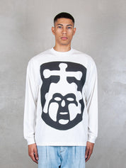 TTT T-Shirt <BR/>Screwhead ls 13LS001 WHITE TTT 