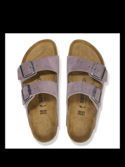 Birkenstock <BR/>Arizona Suede ARIZONA SUEDE FADED PURPLE Birkenstock 