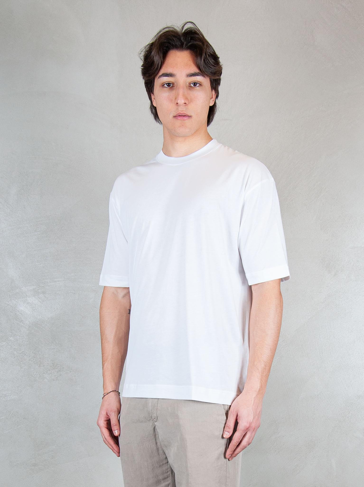 Raphael1966 Tshirt Basic Cotone Pima DK17106 BIANCO Raphael - Dkt 