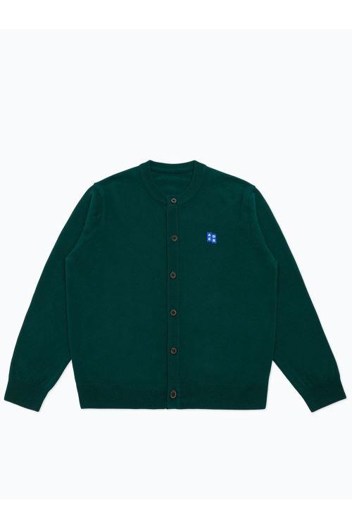 Ader Error Maglia Regular Cardigan BMSGFYKT0702 GN-GREEN Ader Error 