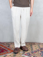 Seinse Pantaloni <BR/>Coulisse Lino PSE1527 BEIGE Seinse 