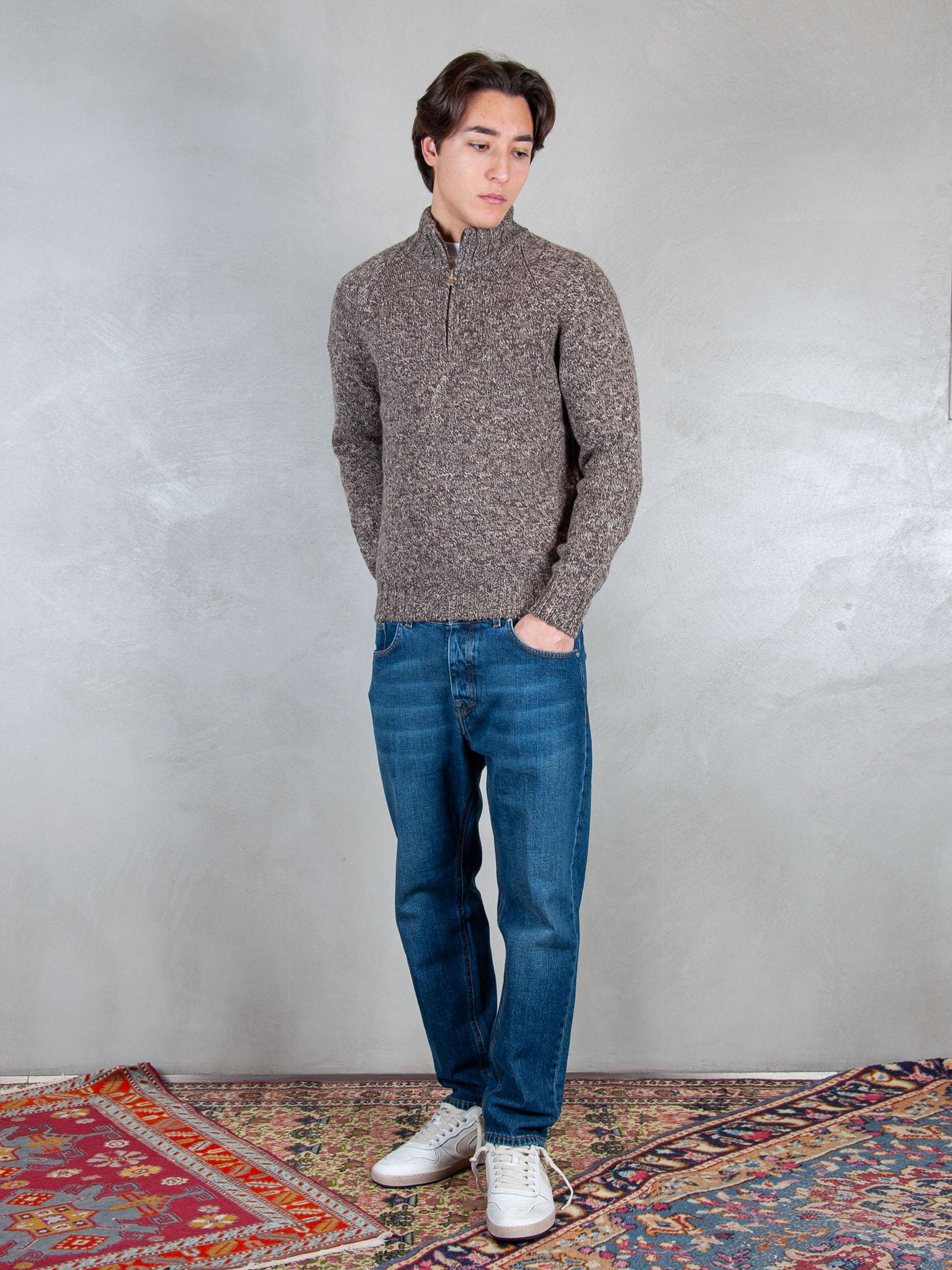 Raphael1966 Maglia Lupetto zip mulinè 10194-25713 853 Raphael - Grnsas 