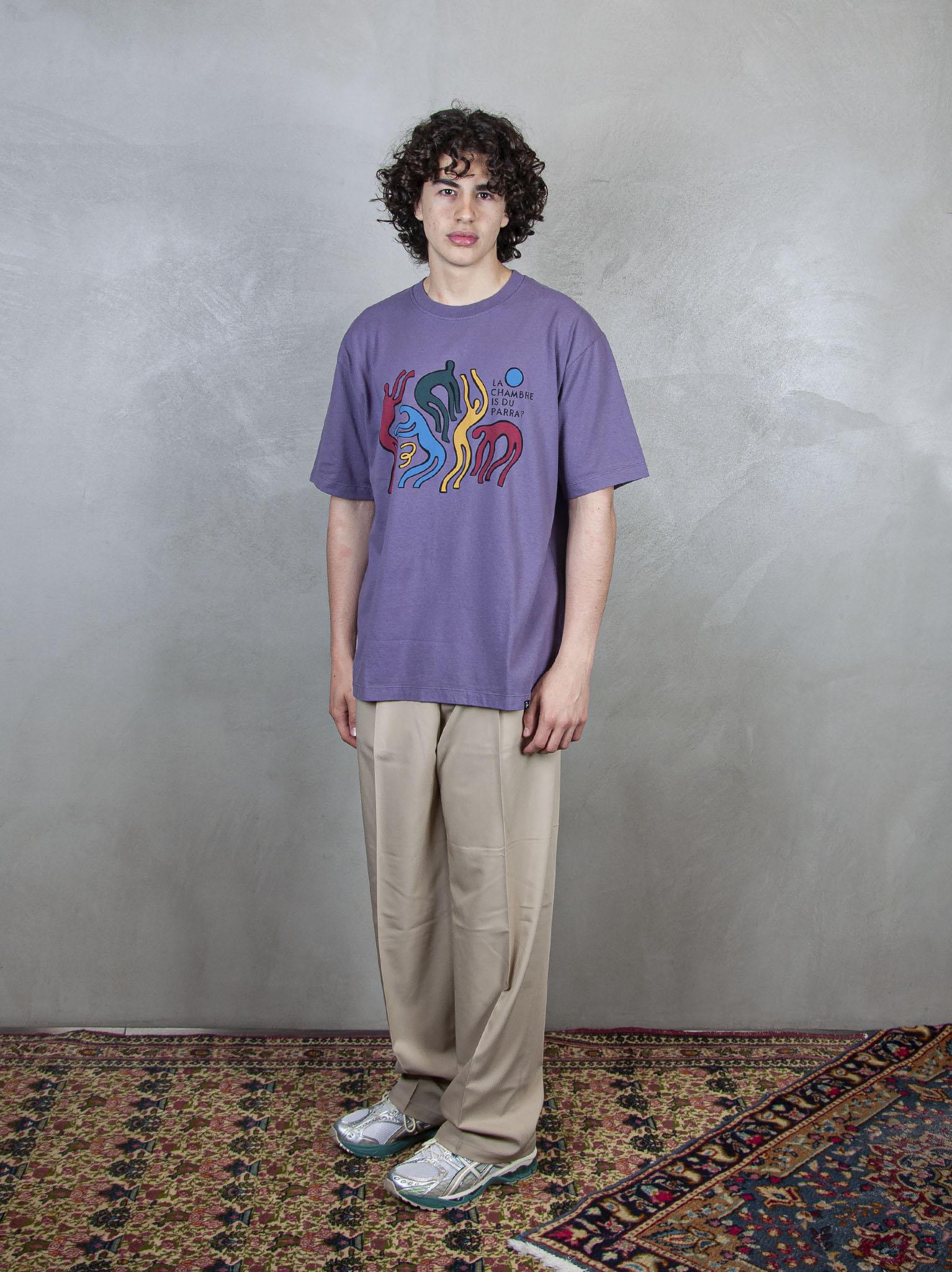 La Chambre Nuit T-Shirt 53105 PURPLE Parra 