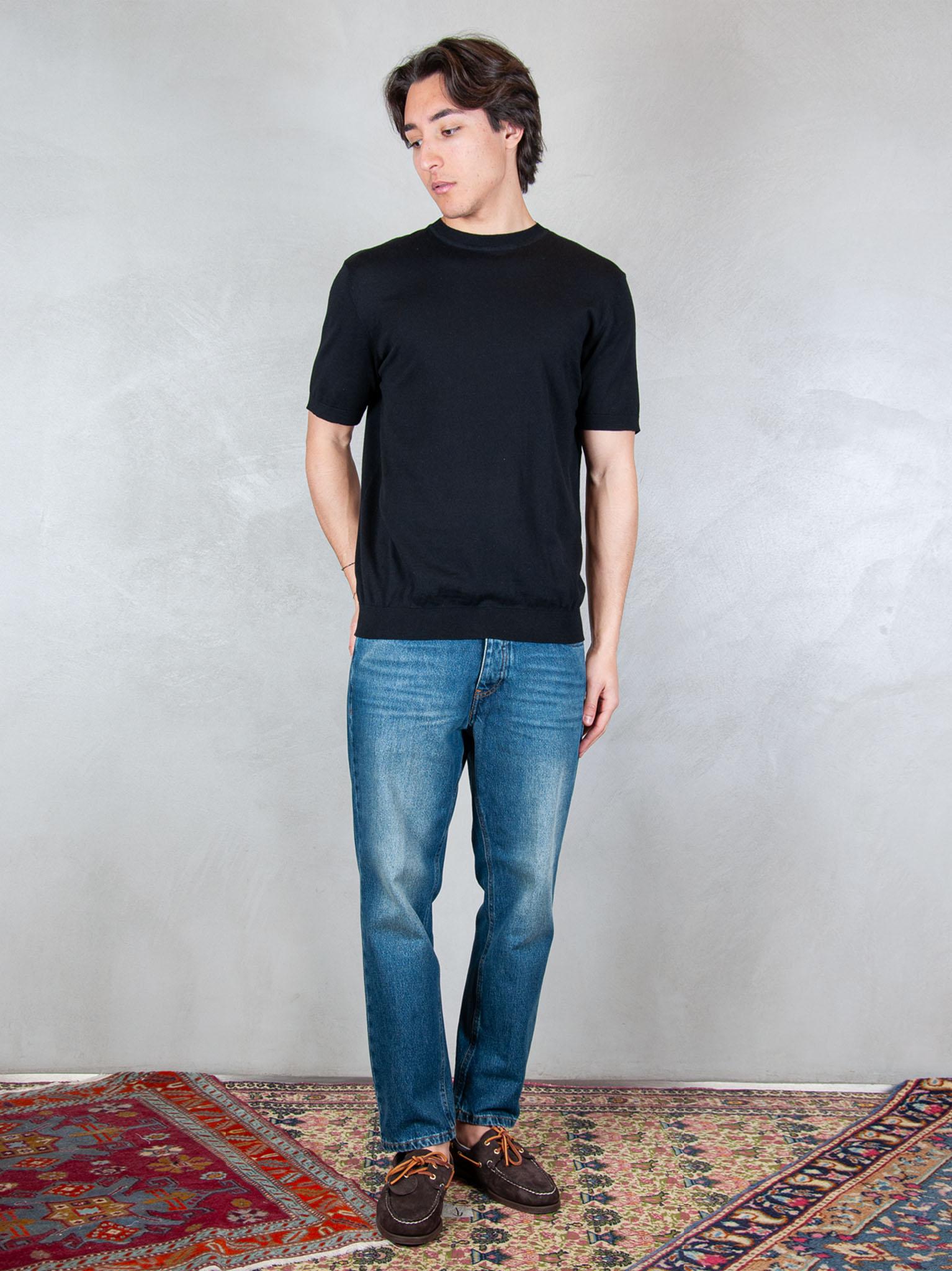 Seinse Maglia Tshirt ME3186 NERO Seinse 