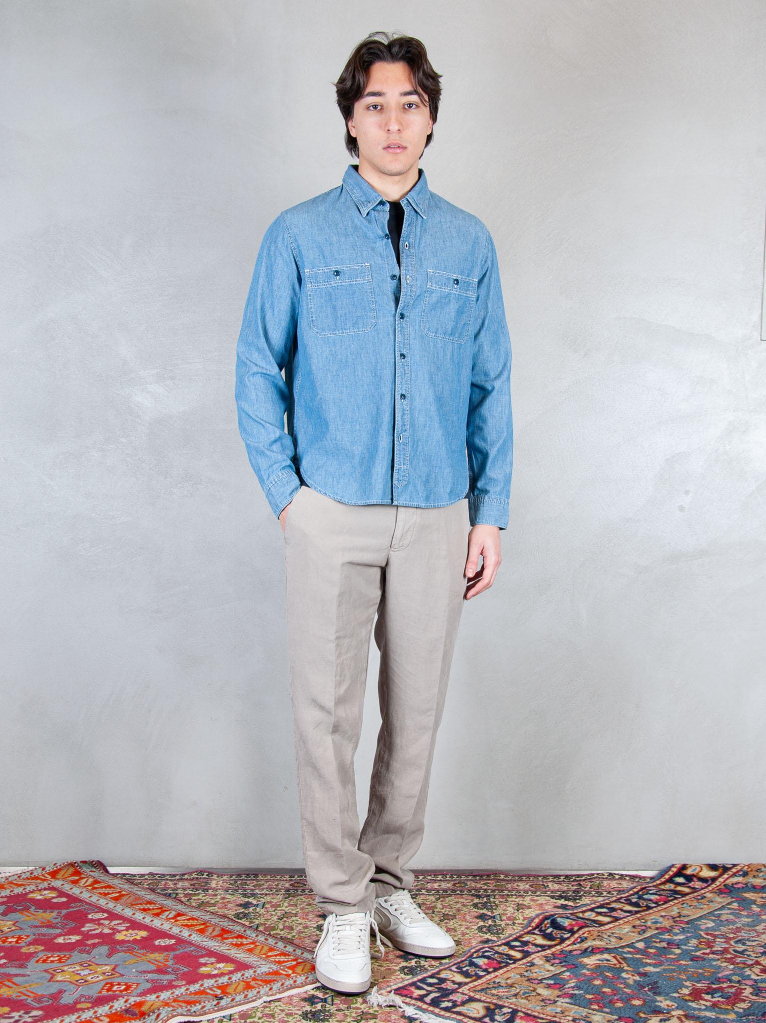Chesapeak's Camicia Steve STEVE CHMBR-BLEACH Chesapeak's 