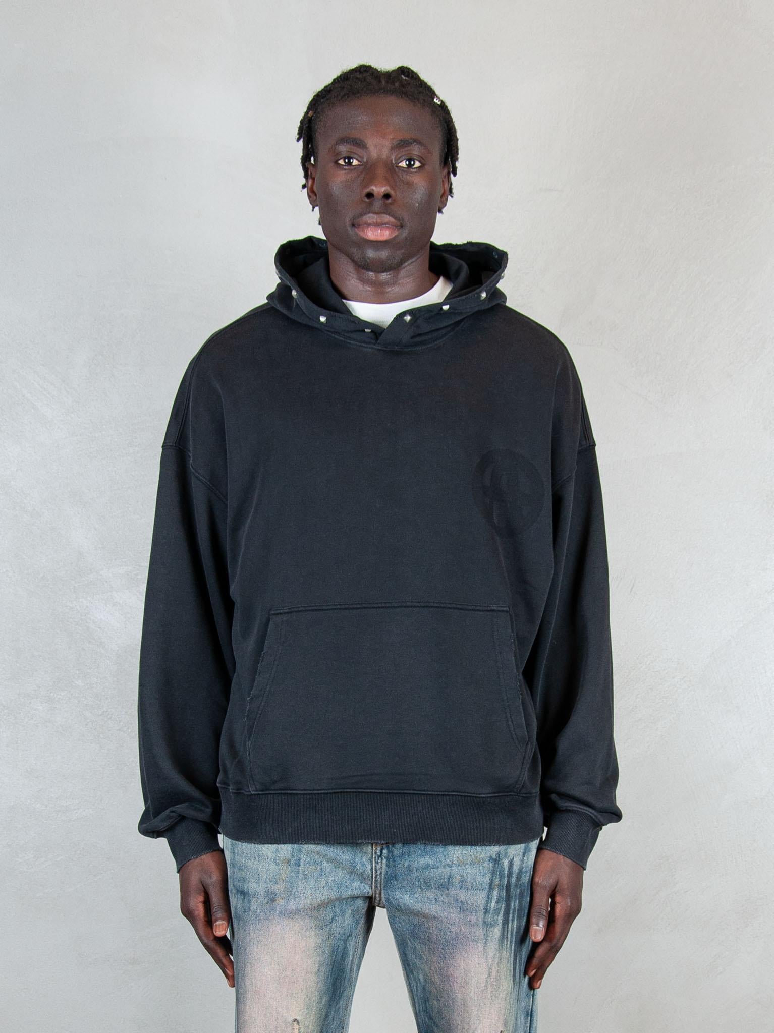 Acupuncture Felpa  Studded Anarchy STUDDED ANARCHY WASHED BLACK Acupuncture 