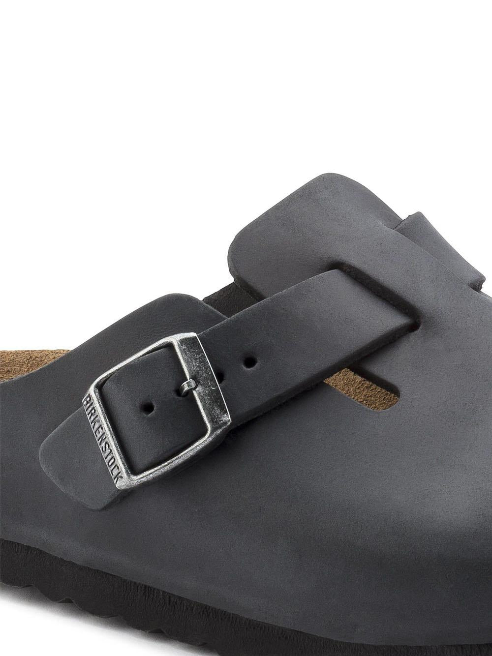 Birkenstock Boston Oiled Leather BOSTON OILED LEATHER-BLACK Birkenstock 
