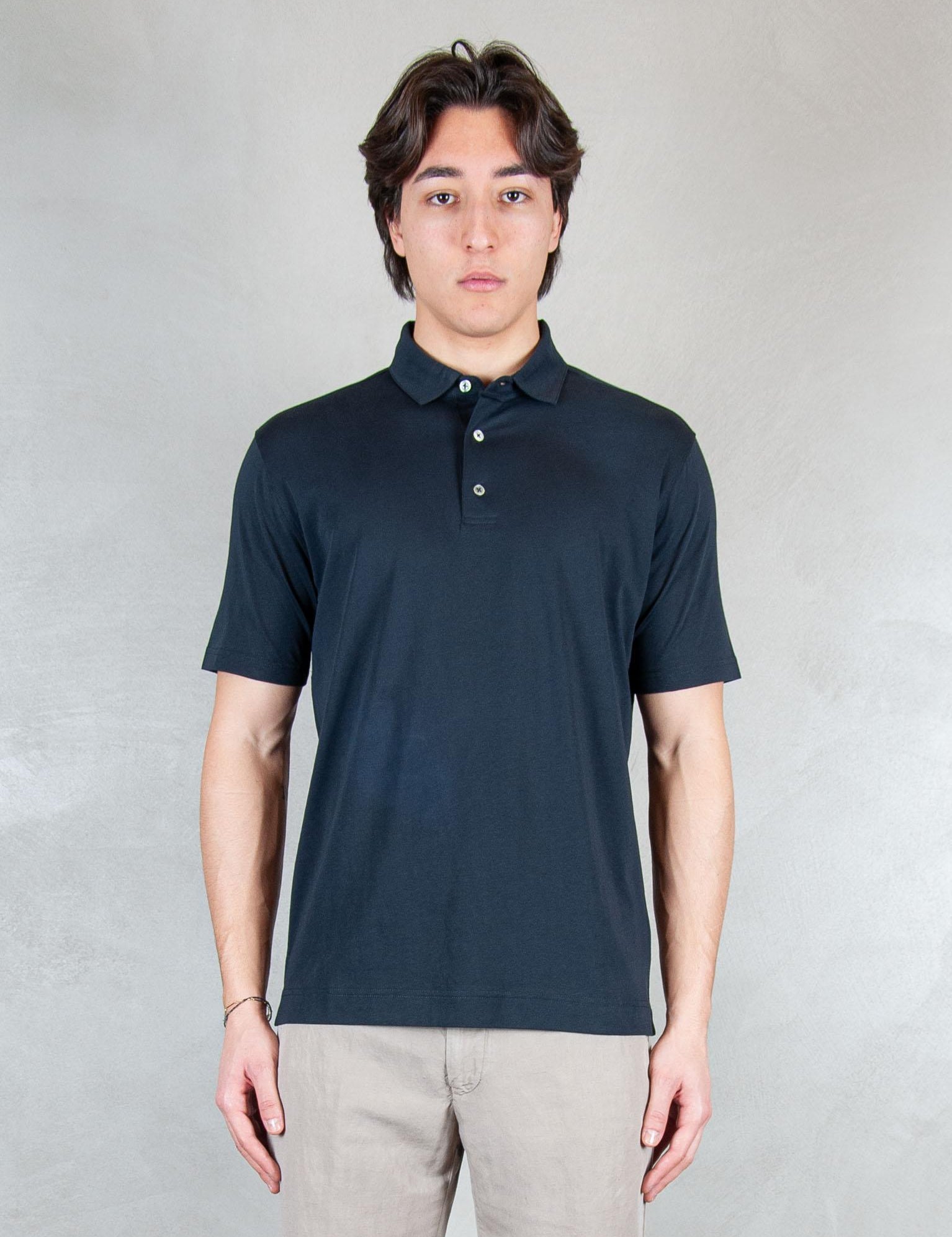>SS Cotone Pima DK17102 BLU NOTTE Raphael - Dkt 