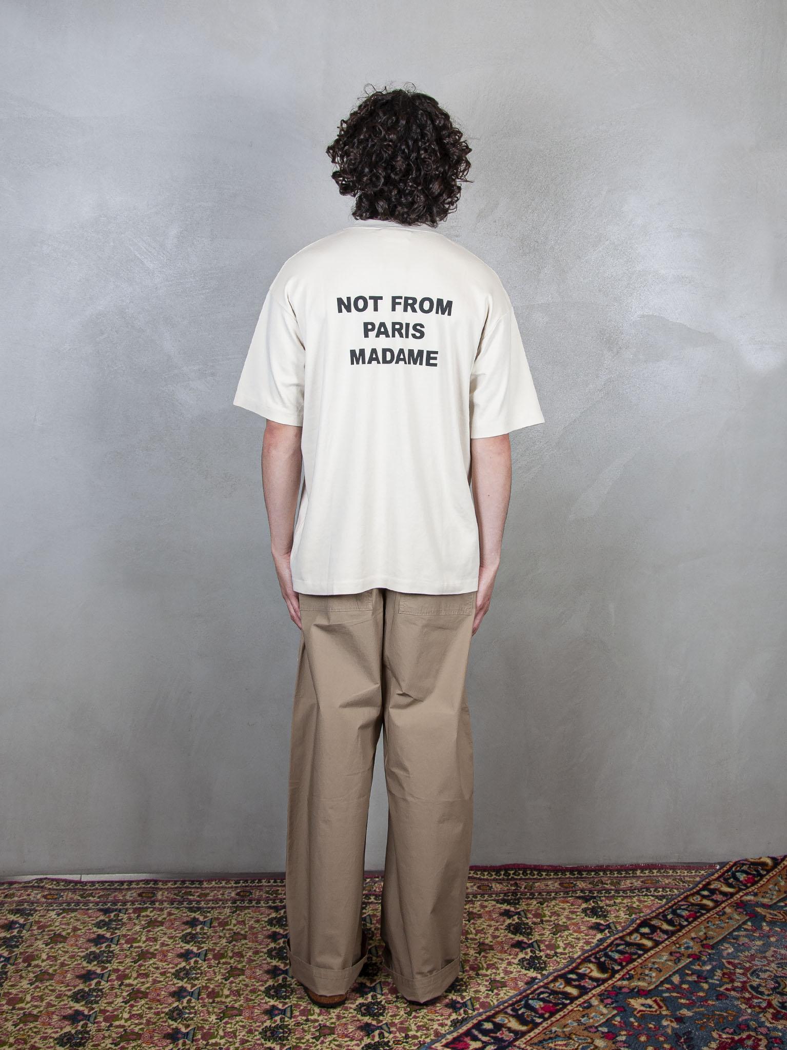 Le T-Shirt Slogan TS203-CO002 MT Drôle De Monsieur 