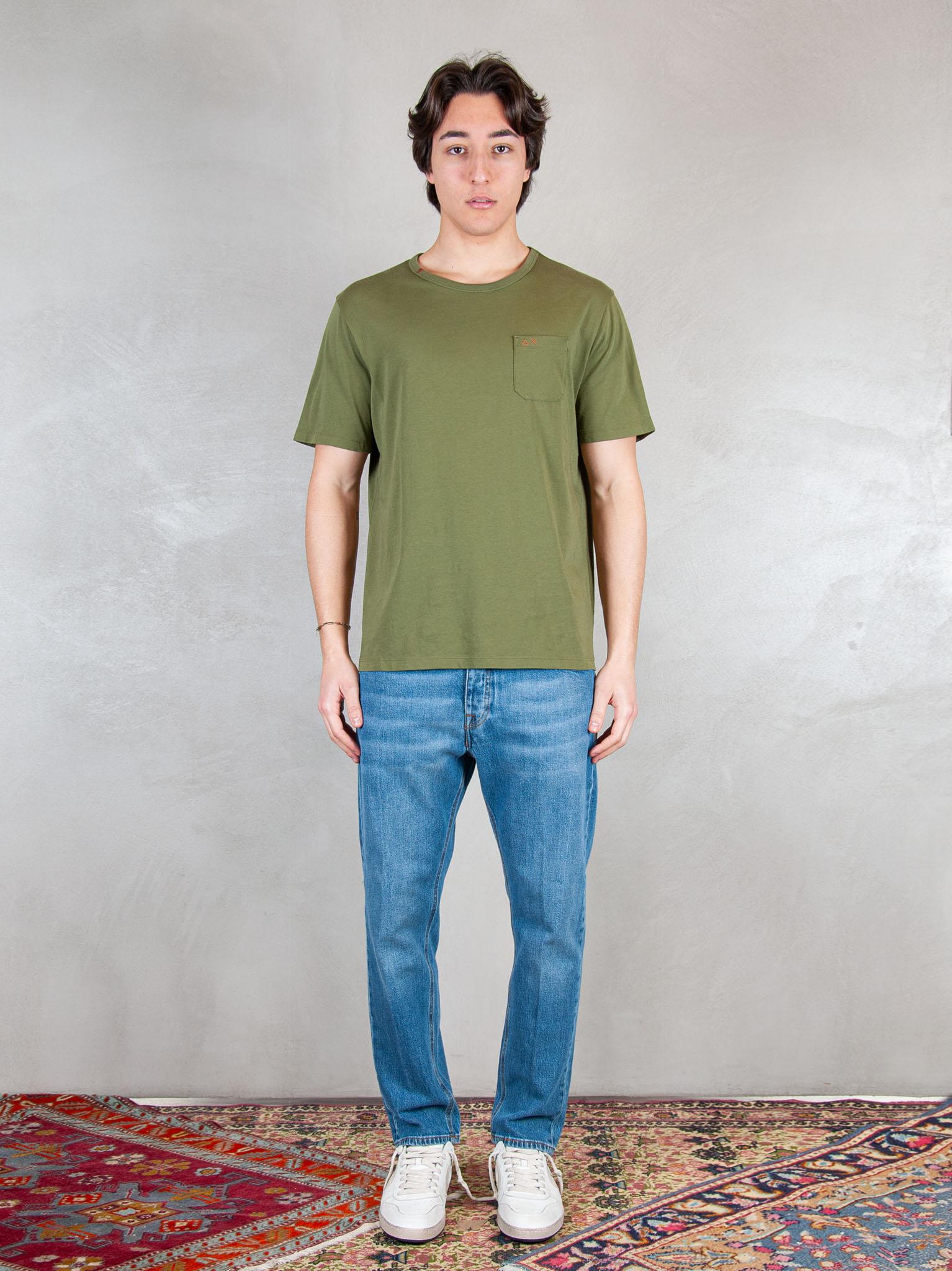 Sun68 T-shirt Taschino T36101 37 Sun68 