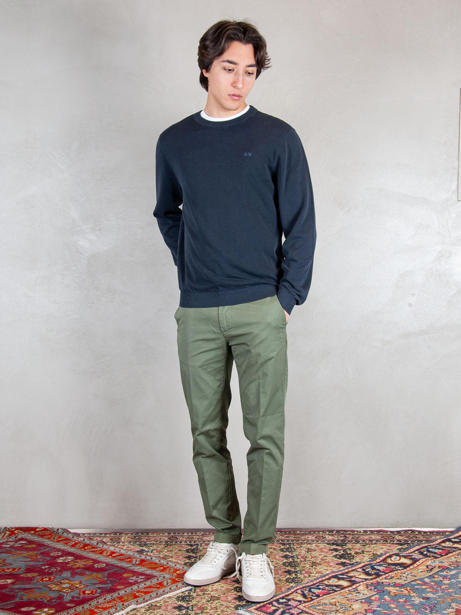 Sun68 Maglia Girocollo Stone Washed K36126 07 Sun68 